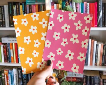 Cartes Postales Fleurs - Lot de 2 - Rose & Orange 3