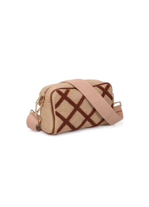 BOLSO LAURA ASHLEY LENORE-QUILTED-TAN