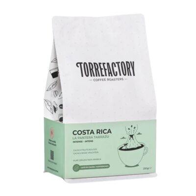 Torrefactory del caffè del commercio equo e solidale - Chicchi - Costa Rica