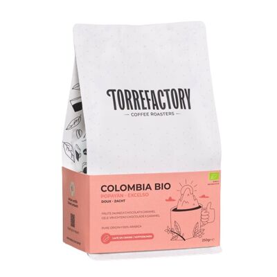 Torrefactory del caffè biologico e del commercio equo e solidale - Chicchi - Colombia biologica