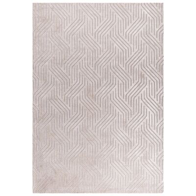 Glaze 200x290cm Silver Data Rug