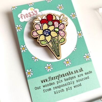 Flower Bouquet Badge