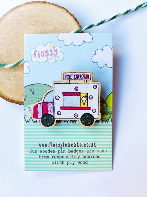 Ice Cream Van Badge