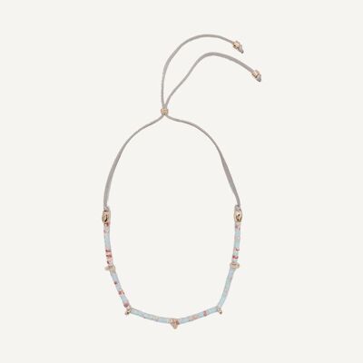 Light Blue Short Atida Necklace