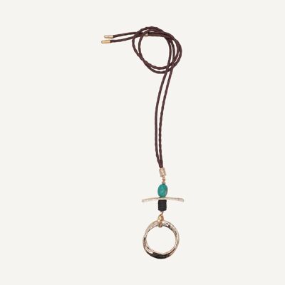 Collier Atida Long Turquoise