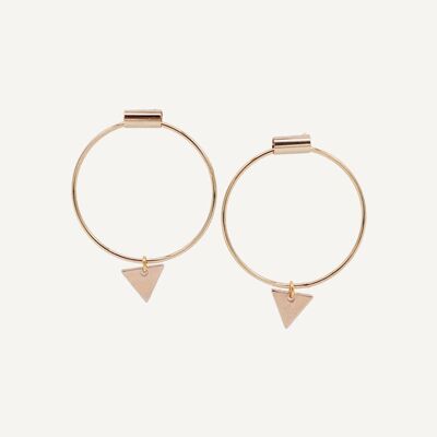 Boucles d'Oreilles Triangle Atida