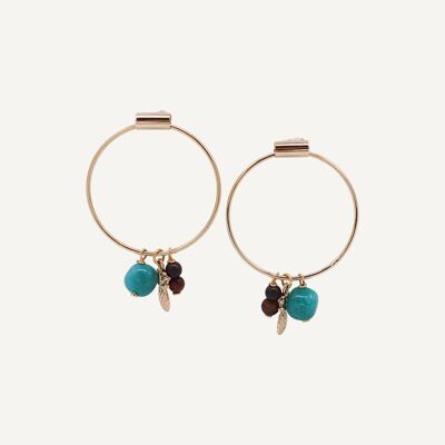 Turquoise Atida Earrings