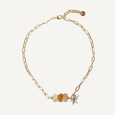 Shielle Citrine Necklace