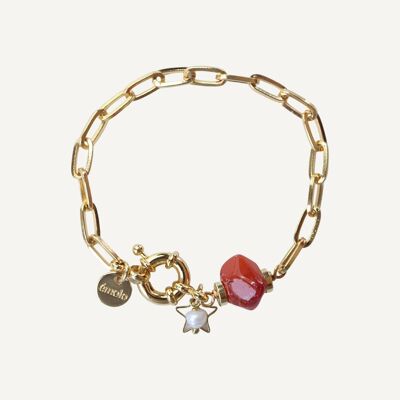 Shielle Carnelian Bracelet