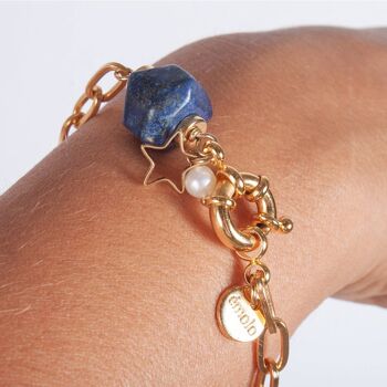 Bracelet Shielle Lapis Lazuli 2