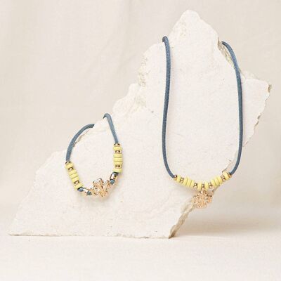 Bracciale Noom Giallo Miz Blu