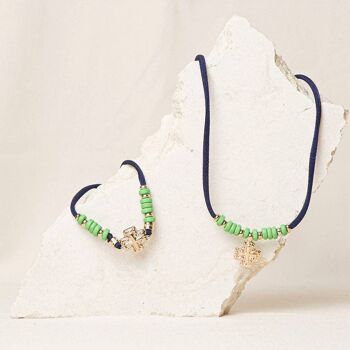 Bracelet Noom Vert Miz Marine 2