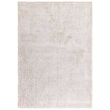 Tapis Tetris argent 200x290cm Glaze 4