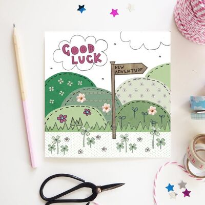 Good Luck Greeting Card