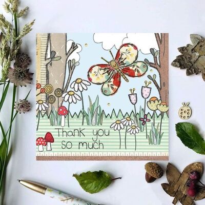 Woodland Thank You Greeting Card