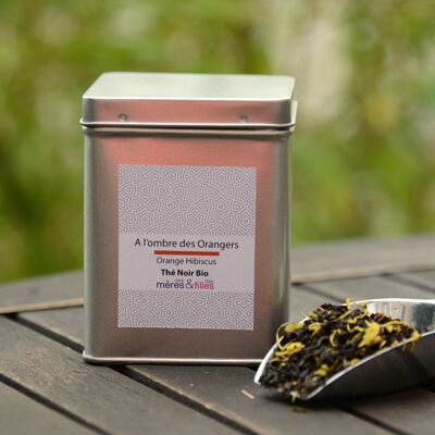 Organic Black Tea "In the shade of Orange trees"