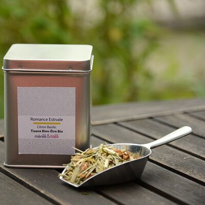 Organic well-being herbal tea "Romance Estivale"