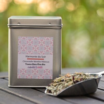 Organic well-being herbal tea "Harmonie du Soir"