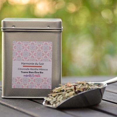 Organic well-being herbal tea "Harmonie du Soir"
