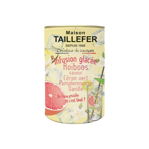 INFUSION GLACEE ROOIBOS, CITRON VERT, PAMPLEMOUSSE & VANILLE 90G