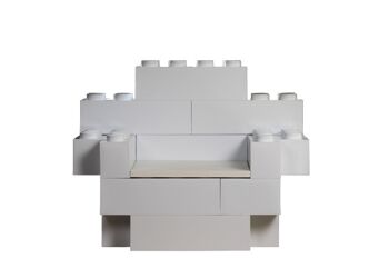 Brick-it 8 plots blanc 7