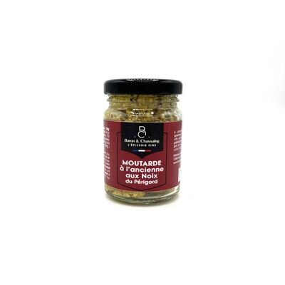 Old-fashioned mustard with walnuts - 100g