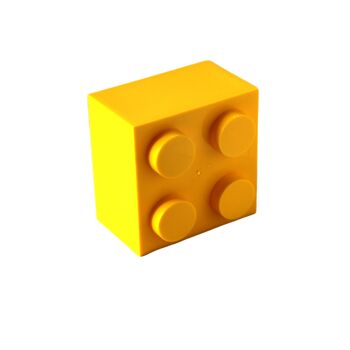 Brick-it 4 plots jaune 4