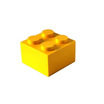 Brick-it 4 plots jaune 1