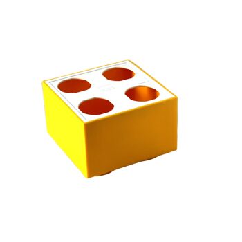 Brick-it 4 plots jaune 5