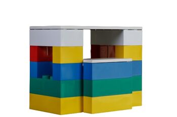 Brick-it 4 plots jaune 7