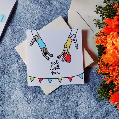 Get Well Greeting Card