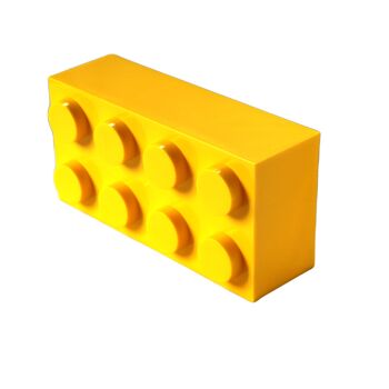 Brick-it 8 plots jaune 2