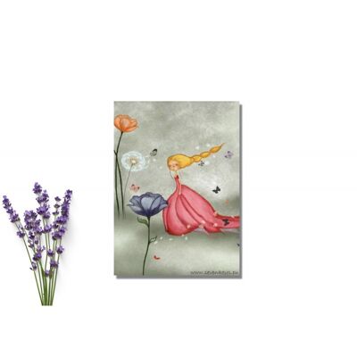 Cartolina artistica di Rapunzel