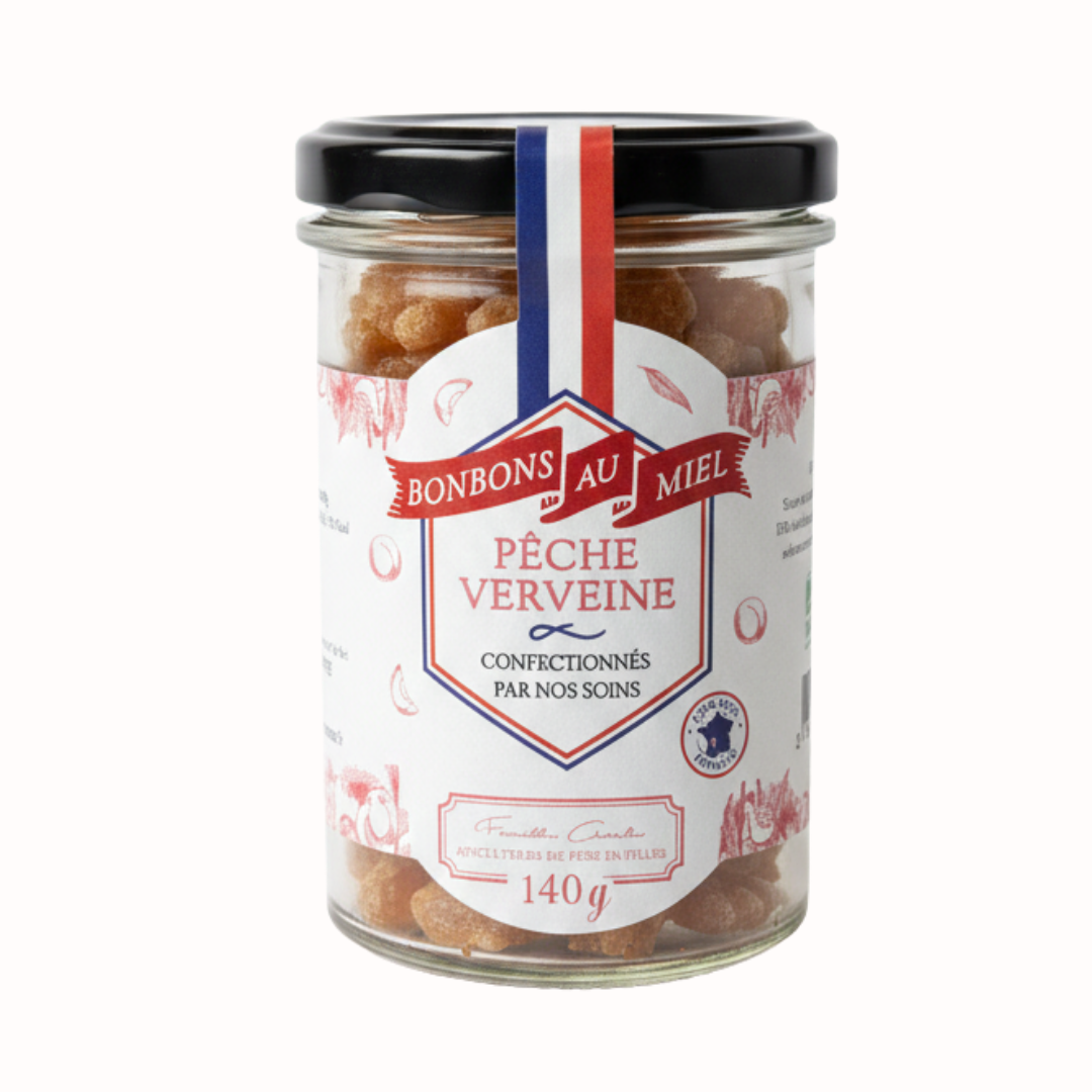 Honig & Pfirsich Eisenkraut Bonbons