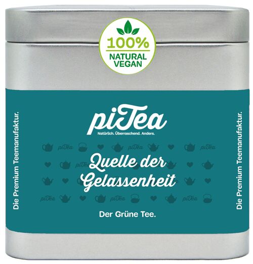 Quelle der Gelassenheit, Grüner Tee, Dose