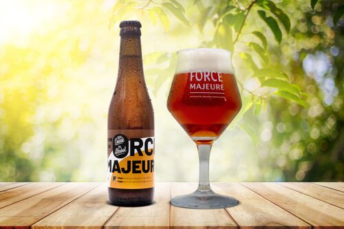 Force Majeure Tripel non alcoholic traditional Belgian beer