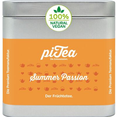 Summer Passion, tè alla frutta, lattina