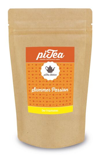 Summer Passion, thé aux fruits, sachet 1