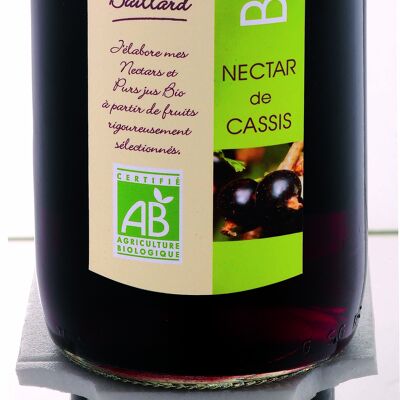 Organic blackcurrant nectar 75cl