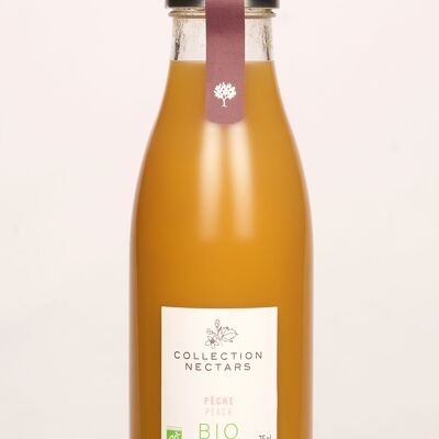 Organic peach nectar 75 cl