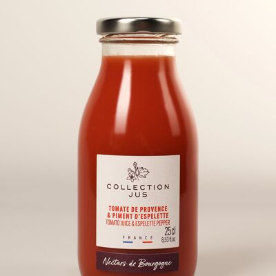 Pure Tomato Juice with Espelette Pepper 25cl