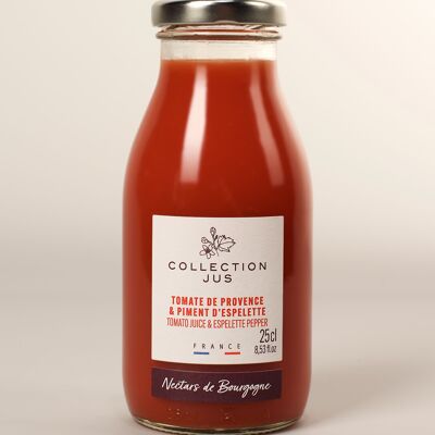 Pure Tomato Juice with Espelette Pepper 25cl