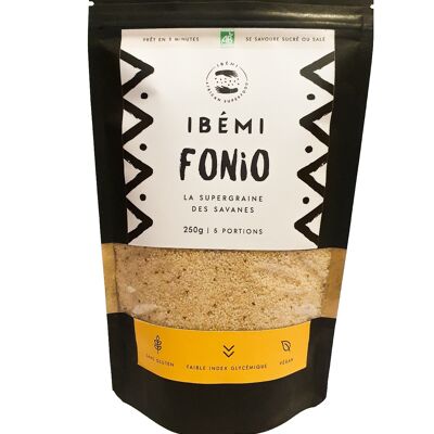 Fonio orgánico - 50 sobres (50x250g)