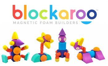 Blockaroo Builders-doos - 50 Jumbo-stukjes - magnetisch bouwspeelgoed 5