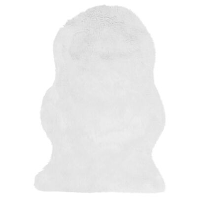 Tappeto Auckland in finta pelle di pecora 070x140 cm bianco