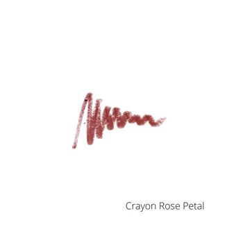 INIKA Crayon Rouge à Lèvres Bio - Pétale de Rose 3g 3