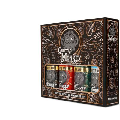 Guilty Monkey 4 Bottles Giftbox (6 stuks OMDOOS)