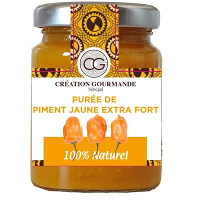 Purée de piment jaune 100G