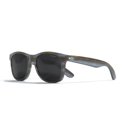 ULLER Mountain Brown Striped / Black Sunglasses