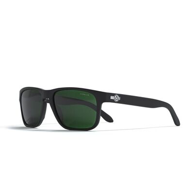 Sonnenbrille ULLER Rückseite Schwarz / Grün